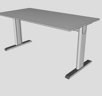 现代办公会议桌SU模型下载_sketchup草图大师SKP模型