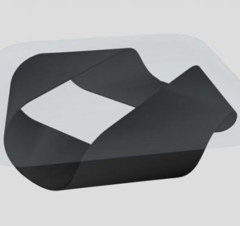 现代玻璃型茶几SU模型下载_sketchup草图大师SKP模型