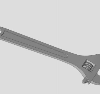 扳手的SU模型设计_su模型下载 草图大师模型_SKP模型