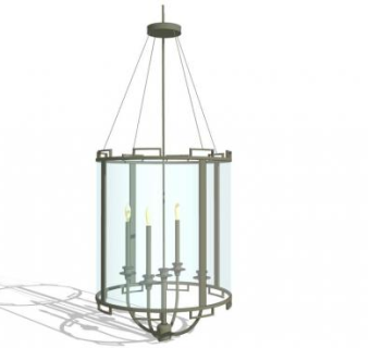 贝克格鲁吉亚灯笼SU模型下载_sketchup草图大师SKP模型