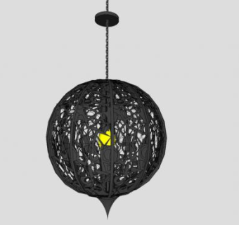 摩洛哥灯盏灯吊灯SU模型下载_sketchup草图大师SKP模型