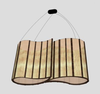 现代风格花灯吊灯SU模型下载_sketchup草图大师SKP模型