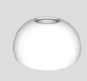 现代橡胶壁灯SU模型下载_sketchup草图大师SKP模型