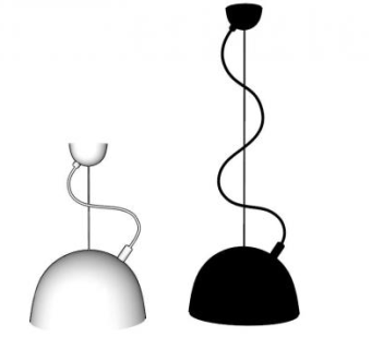 插入式吊灯SU模型下载_sketchup草图大师SKP模型