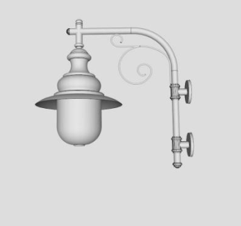 经典户外灯SU模型下载_sketchup草图大师SKP模型