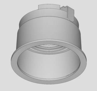 现代筒灯SU模型下载_sketchup草图大师SKP模型