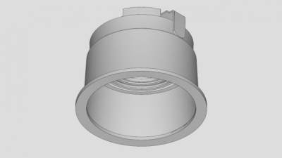 现代筒灯SU模型下载_sketchup草图大师SKP模型