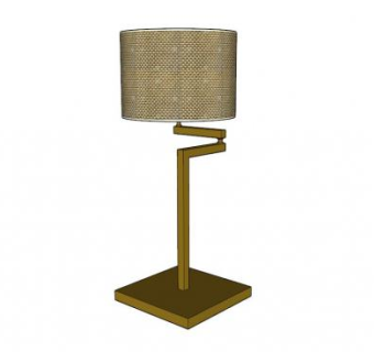 时尚摇摆不定台灯SU模型下载_sketchup草图大师SKP模型