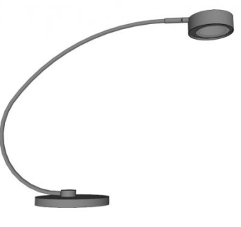 办公室台灯SU模型下载_sketchup草图大师SKP模型