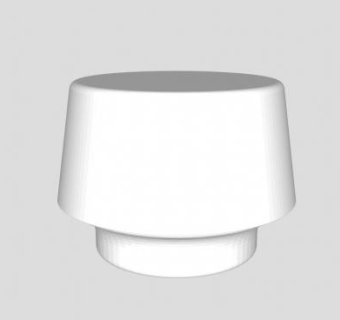 现代玉石台灯SU模型下载_sketchup草图大师SKP模型