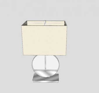 扫描设计灯SU模型下载_sketchup草图大师SKP模型