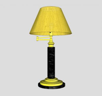 瑞克研究灯台灯SU模型下载_sketchup草图大师SKP模型