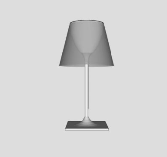 现代床头台灯SU模型下载_sketchup草图大师SKP模型