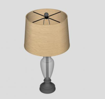 卡罗尔台灯SU模型下载_sketchup草图大师SKP模型