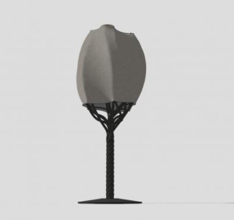 现代工匠灯台灯SU模型下载_sketchup草图大师SKP模型