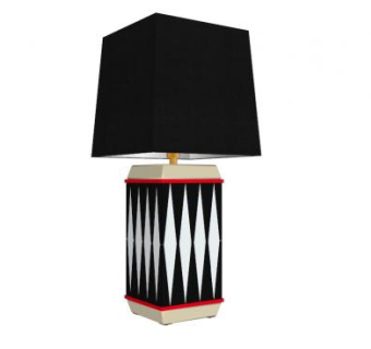 代托纳海滩台灯SU模型下载_sketchup草图大师SKP模型