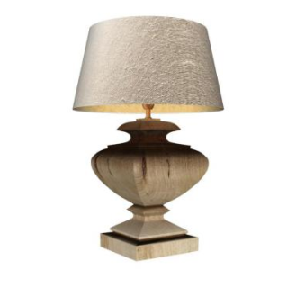 自然艺术台灯SU模型下载_sketchup草图大师SKP模型