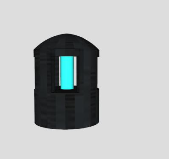 金属烛台灯SU模型下载_sketchup草图大师SKP模型