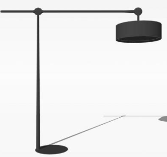 纳图兹跳灯落地灯SU模型下载_sketchup草图大师SKP模型