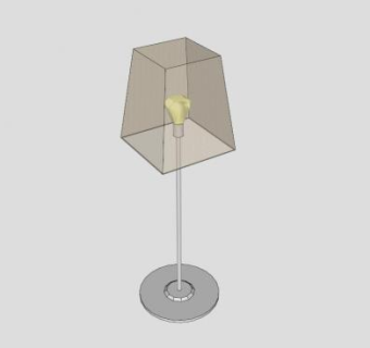 窗口灯落地灯SU模型下载_sketchup草图大师SKP模型