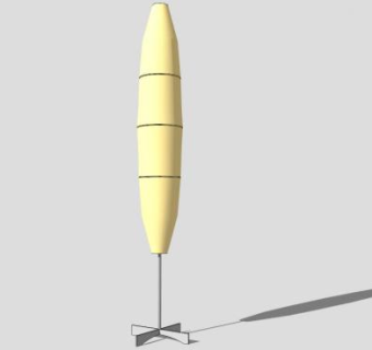 哈瓦那落地台灯SU模型下载_sketchup草图大师SKP模型