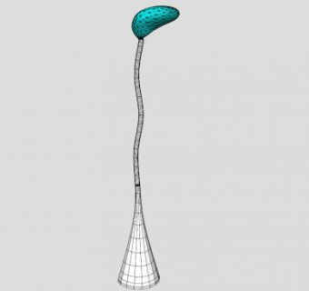 地板委员会灯落地灯SU模型下载_sketchup草图大师SKP模型