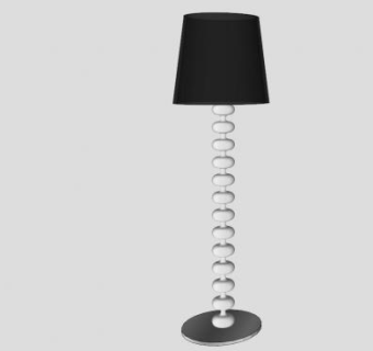 现代球体落地灯SU模型下载_sketchup草图大师SKP模型