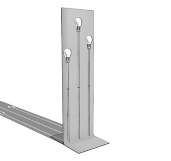 圣佩德罗落地灯SU模型下载_sketchup草图大师SKP模型