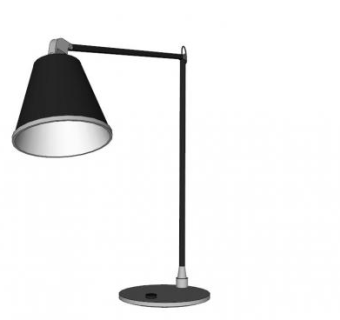 现代转臂筒灯SU模型下载_sketchup草图大师SKP模型