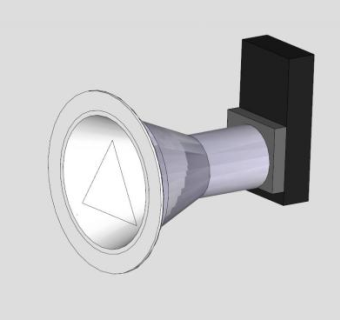 普通家具筒灯SU模型下载_sketchup草图大师SKP模型