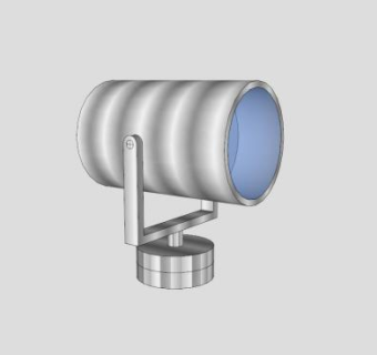 明装式家居筒灯SU模型下载_sketchup草图大师SKP模型