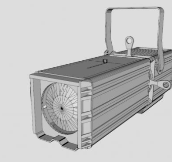 聚光灯LED射灯SU模型下载_sketchup草图大师SKP模型