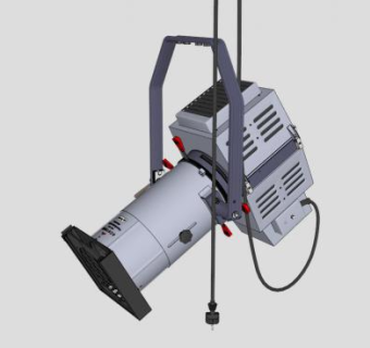 工程聚光灯射灯SU模型下载_sketchup草图大师SKP模型