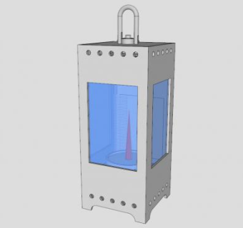 现代烛台灯笼SU模型下载_sketchup草图大师SKP模型