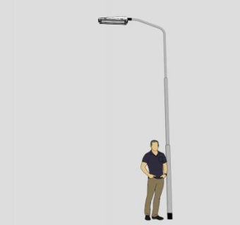 工业户外灯SU模型下载_sketchup草图大师SKP模型