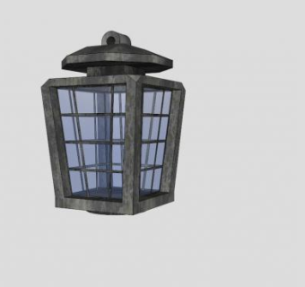 户外灯笼仿古灯SU模型下载_sketchup草图大师SKP模型