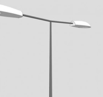 铱星户外街灯SU模型下载_sketchup草图大师SKP模型