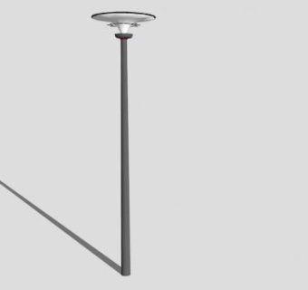 现代LED灯单臂灯SU模型下载_sketchup草图大师SKP模型