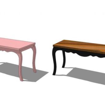 梳妆台SU模型下载_sketchup草图大师SKP模型