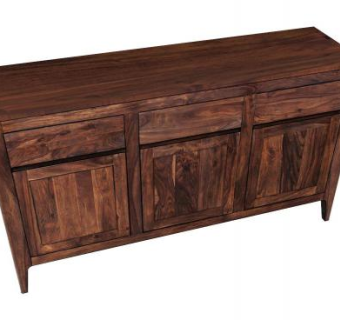 核桃餐具柜SU模型下载_sketchup草图大师SKP模型