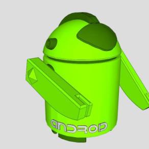 机器人扬声音箱SU模型下载_sketchup草图大师SKP模型