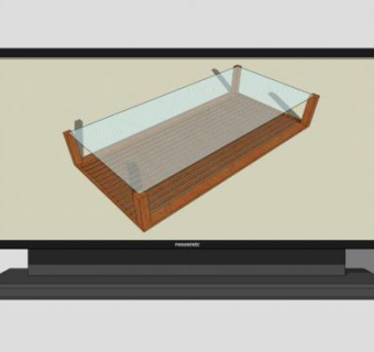 等离子电视机电器SU模型下载_sketchup草图大师SKP模型