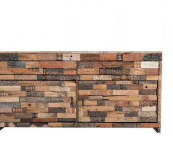 雕刻餐具柜SU模型下载_sketchup草图大师SKP模型