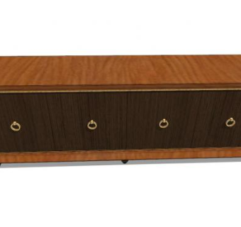 高档餐具柜SU模型下载_sketchup草图大师SKP模型