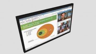 夏普LED电视机SU模型下载_sketchup草图大师SKP模型