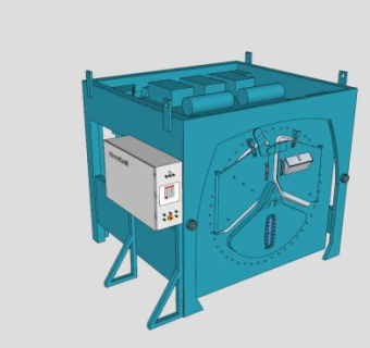 米尔诺尔工业洗衣机SU模型下载_sketchup草图大师SKP模型