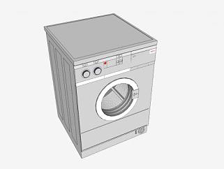 简易<em>洗衣机</em>SU模型下载_sketchup草图大师SKP模型