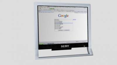 平板电脑显示器SU模型下载_sketchup草图大师SKP模型
