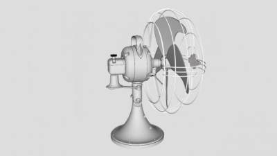 老式风扇SU模型下载_sketchup草图大师SKP模型