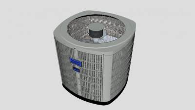 美国标准空调热泵SU模型下载_sketchup草图大师SKP模型
